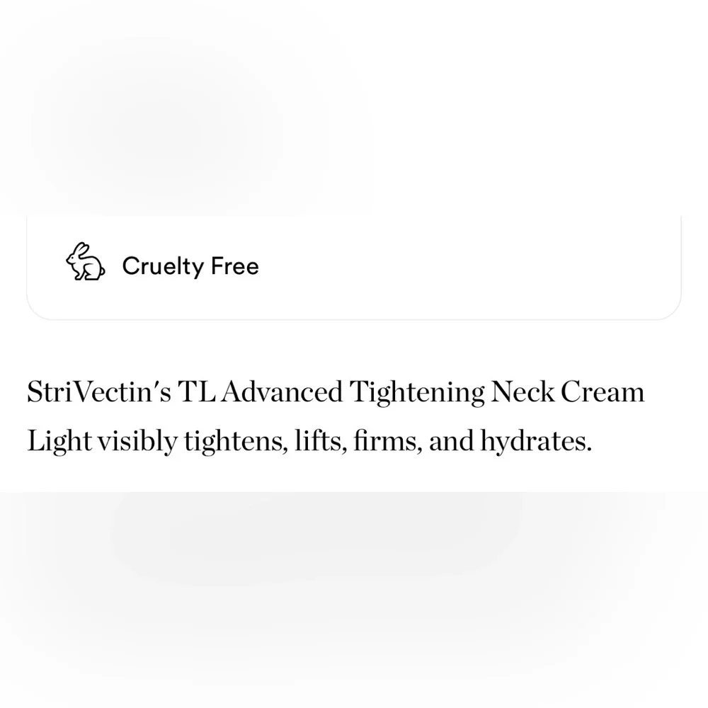 LAST 1! StriVectin TL Advanced Tightening Neck Cream Light 🪞 NEW IN BOX